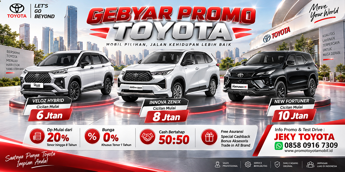 Promo Toyota terbaru 2026